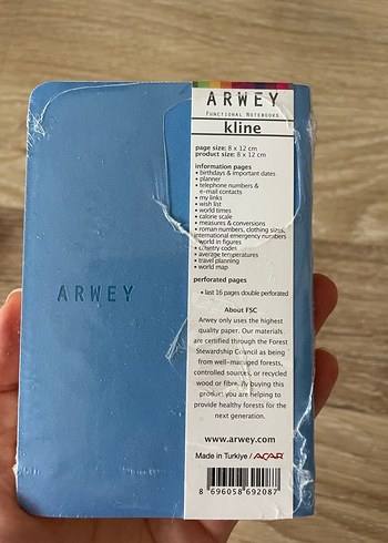 Cep boy pocket size not defteri - Görsel 2