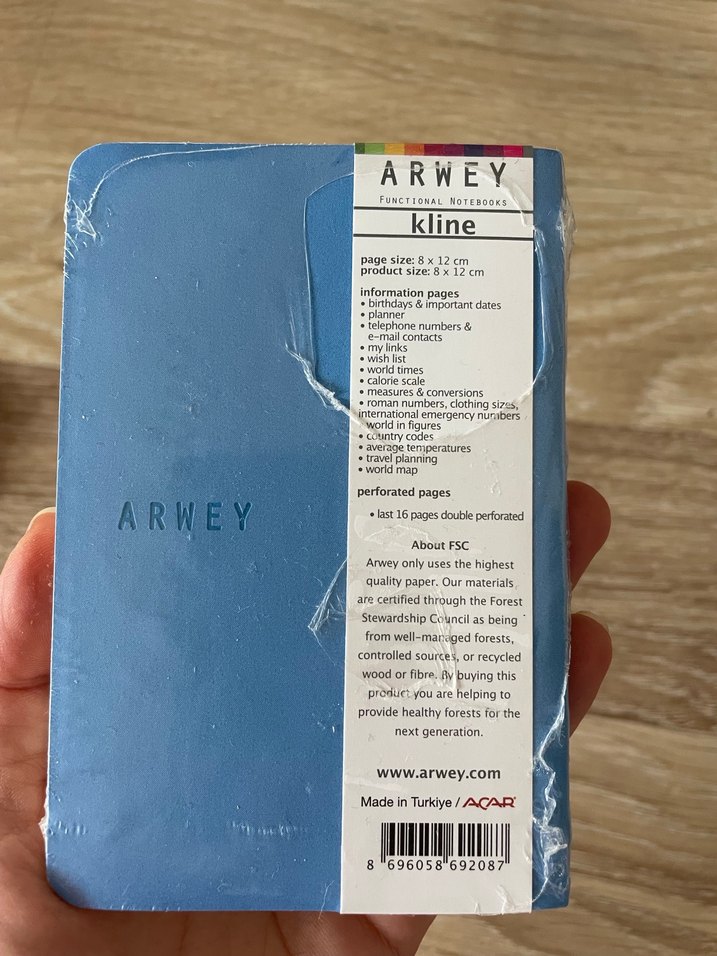 Cep boy pocket size not defteri - Görsel 2