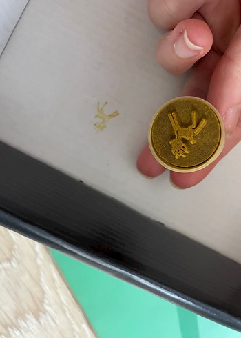 Metal kutulu 9lu damga seti stamp - Görsel 6