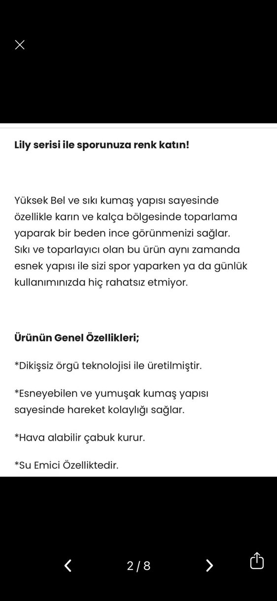 Jerf şekillendirici tayt - Görsel 2