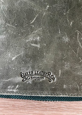 Galen leather fermuarlı deri 20li dolma kalem çantası - Görsel 6