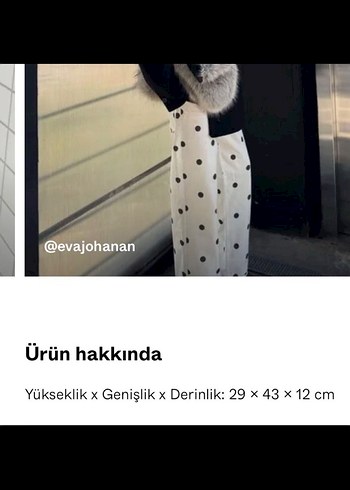 Tüylü Suni Kürk omuz Çantası - Görsel 2