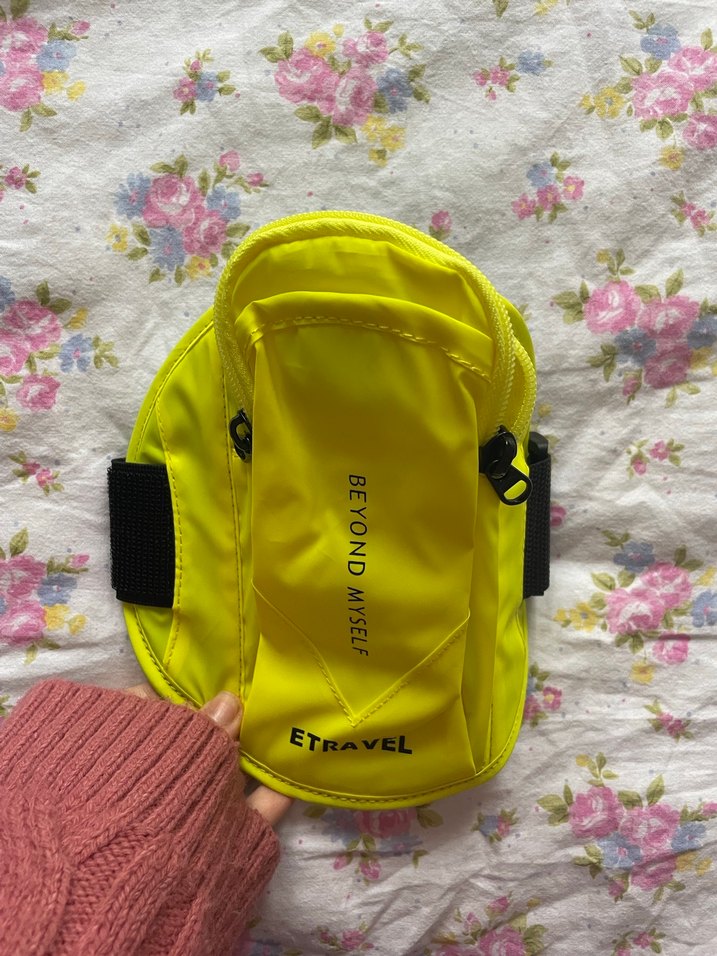 Unisex Bisiklet fitness kol çantası telefonluk kol bandı - Görsel 3