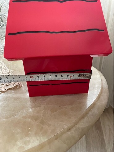 Peanuts Woodstock snoopy kulübesi saklama kutusu dekoratif obje - Görsel 10