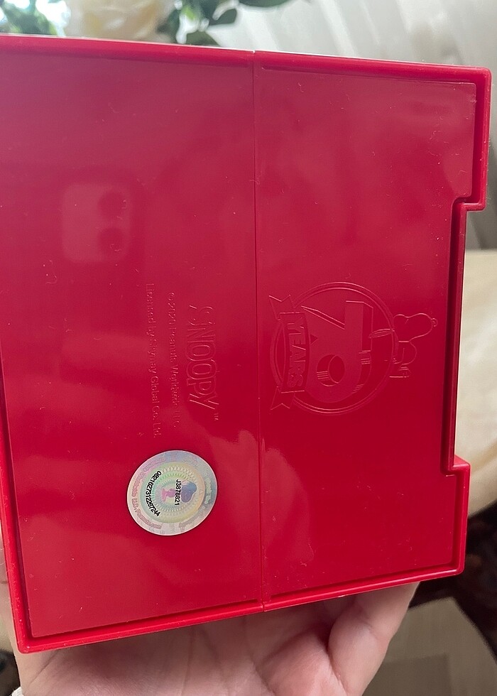 Peanuts Woodstock snoopy kulübesi saklama kutusu dekoratif obje - Görsel 4