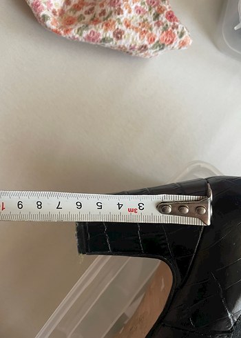 Hotiç Hotiç Siyah krokodil Desenli Topuklu bot