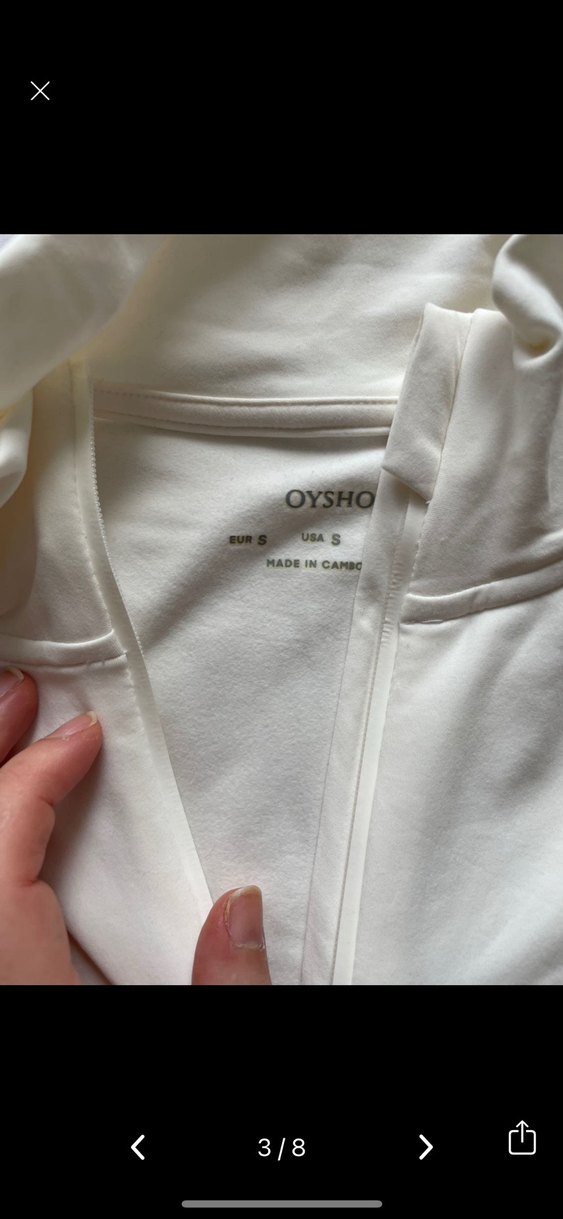 Oysho uzun kollu kışlık spor üst tshirt - Görsel 3