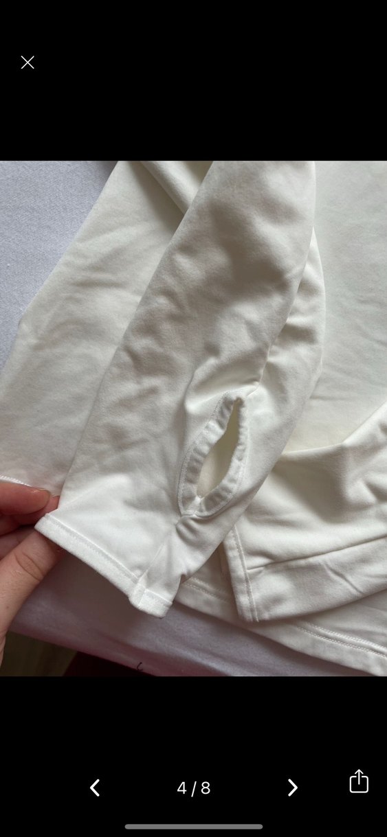 Oysho uzun kollu kışlık spor üst tshirt - Görsel 4