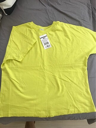 Fosfor sarı tshirt