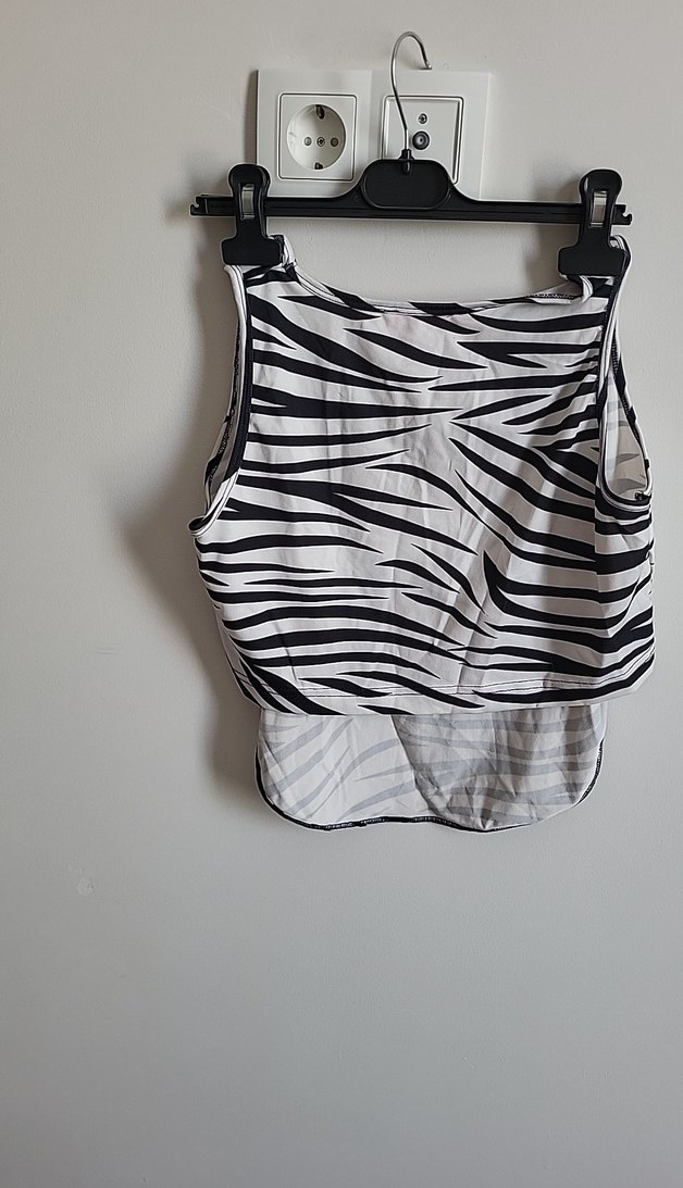 Zebra Desenli alt üst takim - Görsel 3