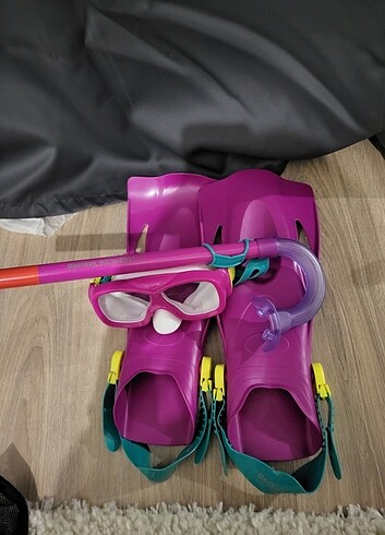  Beden pembe Renk Çocuk dalış seti