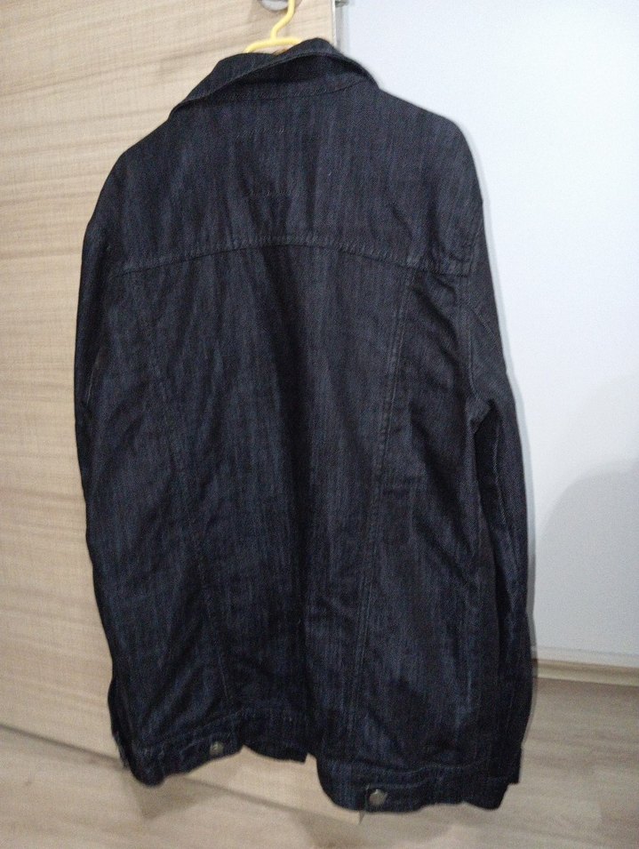 Lacivert Erkek Denim Ceket sıfır - Görsel 4