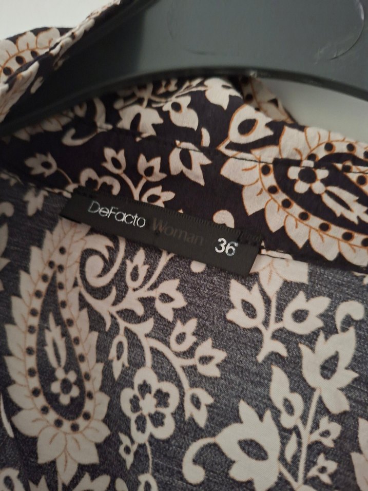 Yılan Desenli Uzun Bohem Elbise - Görsel 2