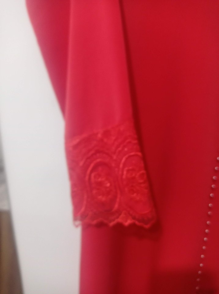 Uzun Narçiçeği Nakışlı Kadın Tunik - Görsel 3