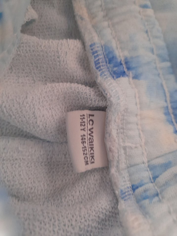 Mavi Pastel Batik Desenli Kız Eşofman Takımı - Görsel 5