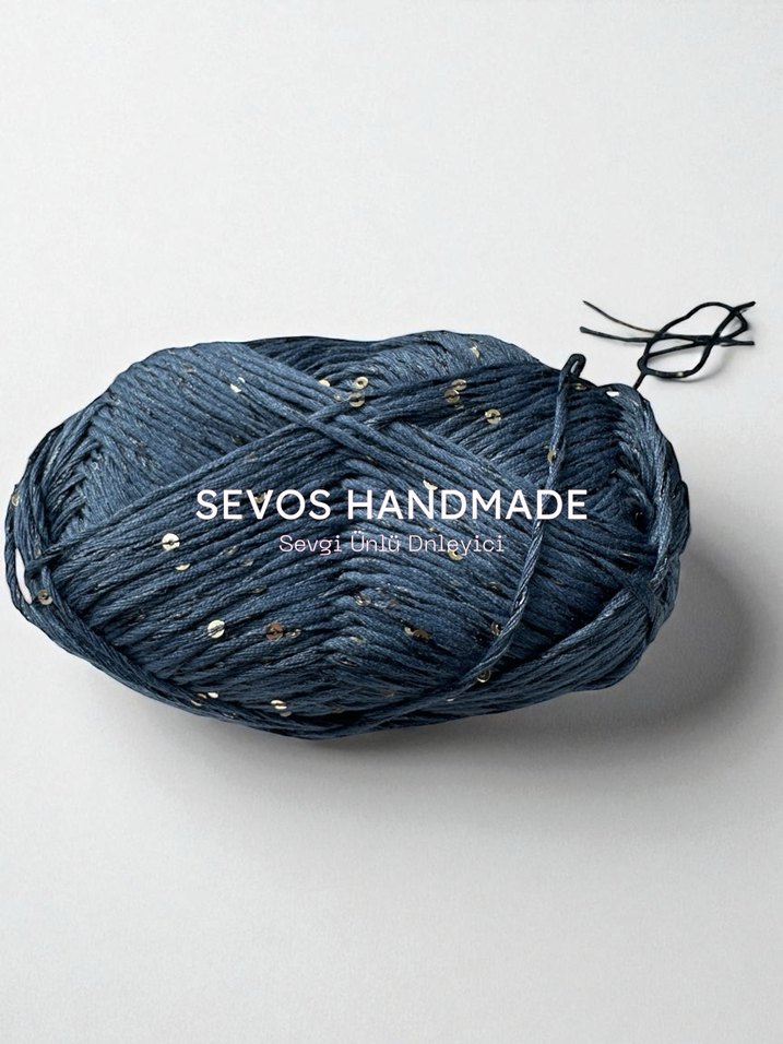 100 gr. Pullu Bambu İp - Görsel 2