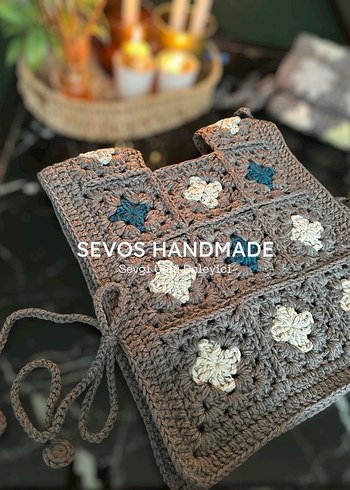 El örgüsü önlük model süveter - Görsel 6