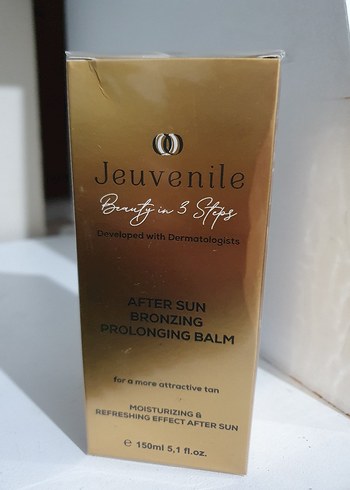 Jeuvenile Bronzlaştırıcı ve Güneş Sonrası Bakım Balmı 150ml - Görsel 3