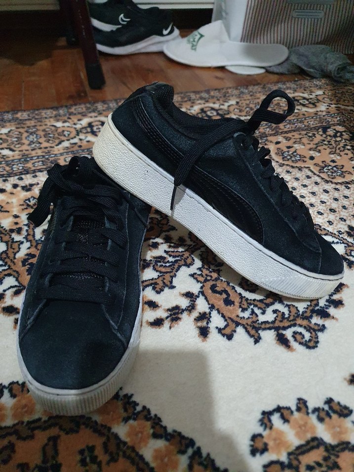 siyah puma ayakkabı - Görsel 2