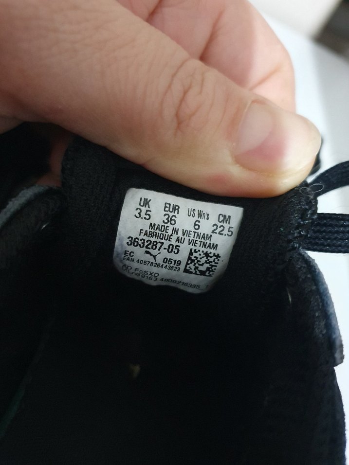 siyah puma ayakkabı - Görsel 5