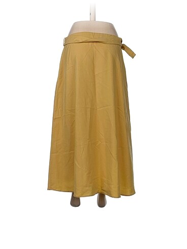 l Beden Mango Midi Etek %70 İndirimli.