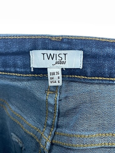 36 Beden çeşitli Renk Twist Jean / Kot %70 İndirimli.