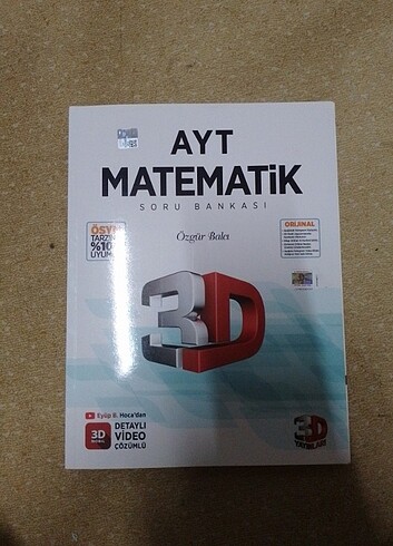 3D Ayt Matematik Soru Bankası 