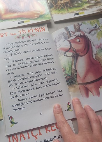 Beden Renk La Fontaine Masalları Çocuk Kitap Seti10adet