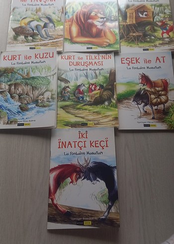 Beden La Fontaine Masalları Çocuk Kitap Seti10adet