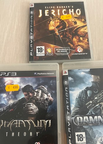 3adet PS 3 oyunu