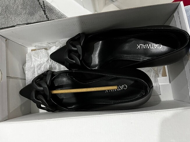 Siya topuklu ayakkabı - Görsel 5