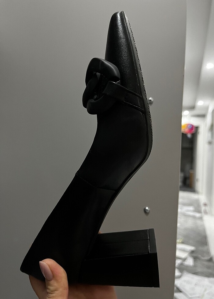 Siya topuklu ayakkabı - Görsel 2