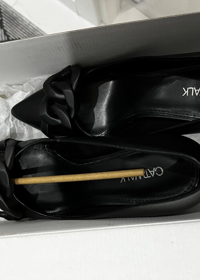 Siya topuklu ayakkabı - Görsel 5