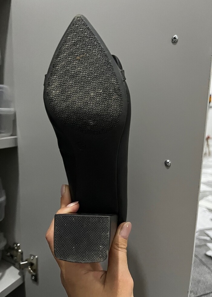 Siya topuklu ayakkabı - Görsel 4