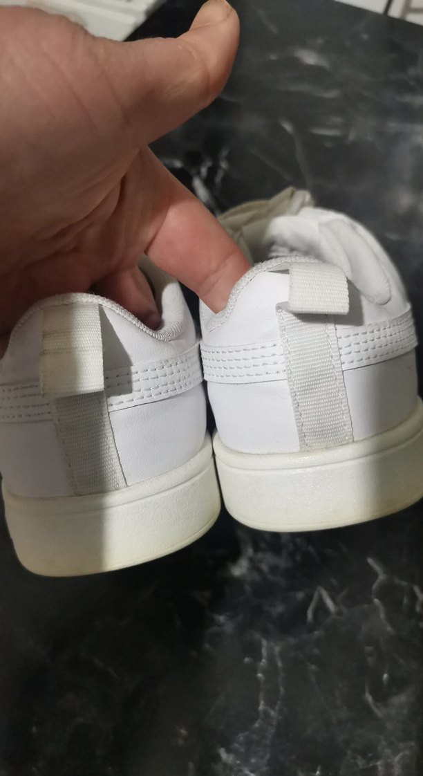 Beyaz Bağcıklı kız çocuk Spor Ayakkabıl - Görsel 4