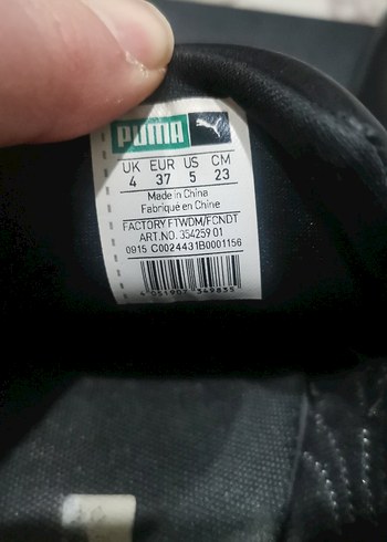 Puma Roma Siyah bayan Spor Ayakkabı 37 numara - Görsel 6