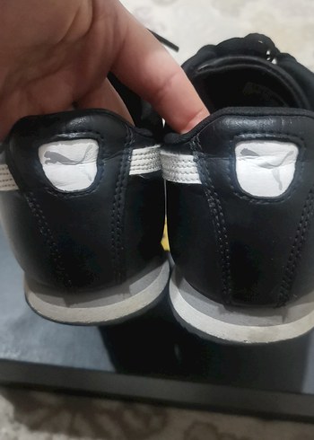 Puma Roma Siyah bayan Spor Ayakkabı 37 numara - Görsel 4