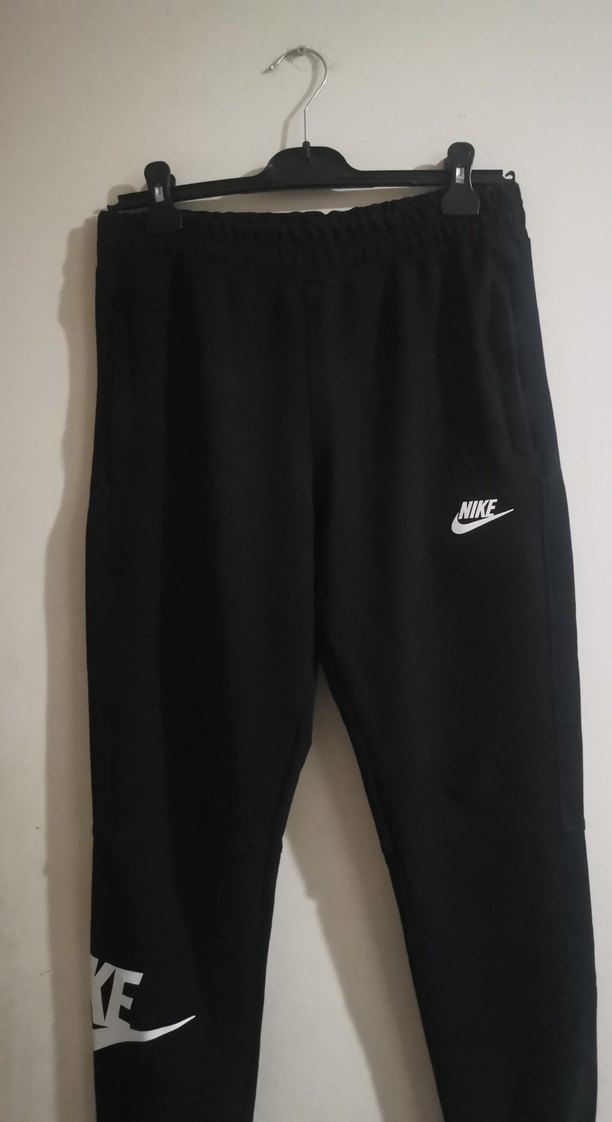 Nike Siyah Rahat Kesim Erkek Eşofman Altı - Görsel 2