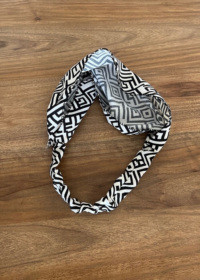 Lastikli Saç Bandana - Görsel 3