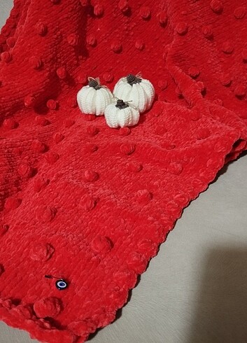 Popcorn bebek battaniyesi  - Görsel 5