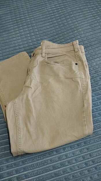 Bej okul pantolonu - Görsel 4