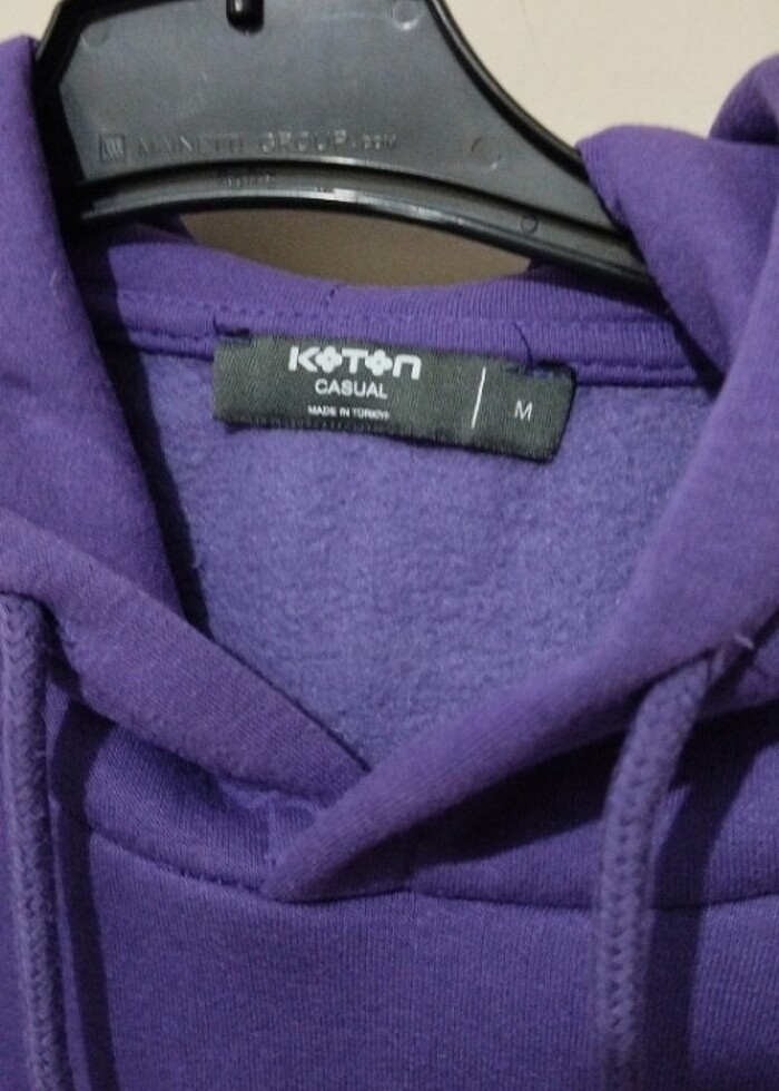 Mor üniversitesi sweatshirt - Görsel 2