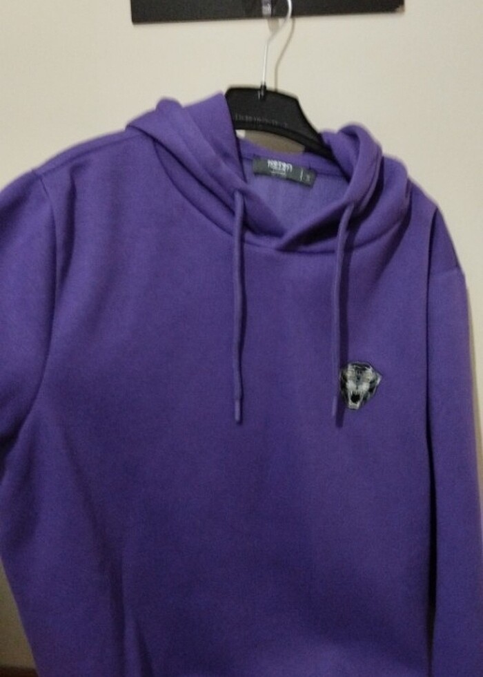 Mor üniversitesi sweatshirt - Görsel 4