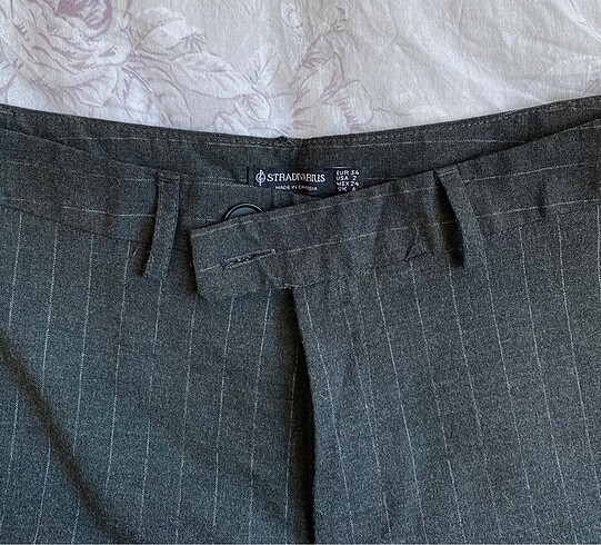 xs Beden gri Renk Stradivarius Pantolon