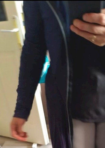 Lacivert Uzun  tunik - Görsel 4