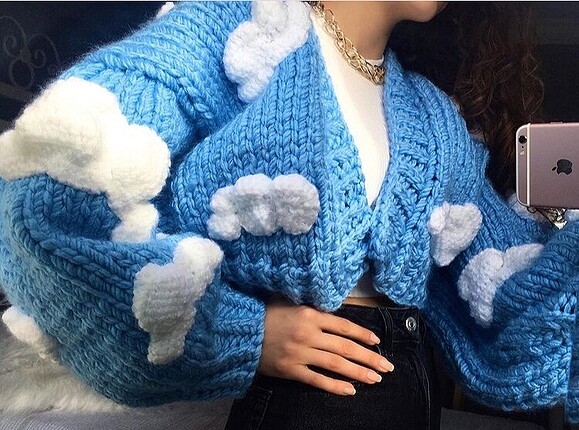 universal Beden handmade bulut hırka