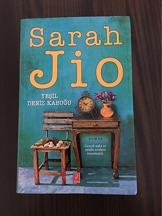 Sarah jio yeşil deniz kabuğu kitabı