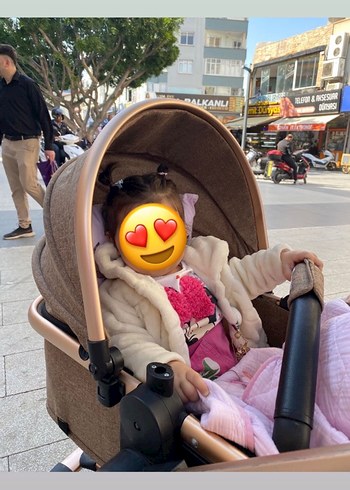 Diğer Pastel Kahverengi Bebek Arabası
