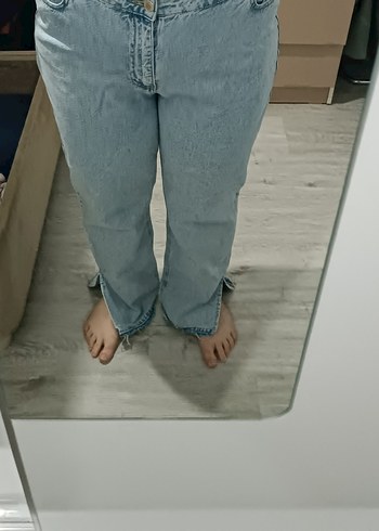 Mavi Pastel Midi Denim Kadın Kot Pantolon