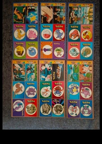 Pokemon sticker seti(19 adet) 
Hepsi birlikte 350 tl - Görsel 2